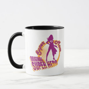Caneca Super Hero Original da Super Mãe