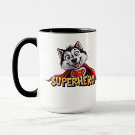 Caneca Super-herói rouco: Conheça o Super Cão!"