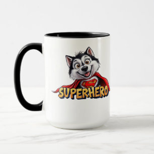 Caneca Super-herói rouco: Conheça o Super Cão!"