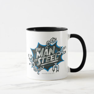 Caneca Super-Homem Estilizado  Logotipo de abertura de a