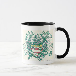 Caneca Super-Homem Estilizado  Logotipo Kal-El