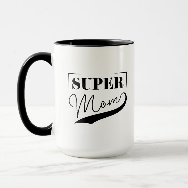 Caneca Super Mãe (Esquerda)