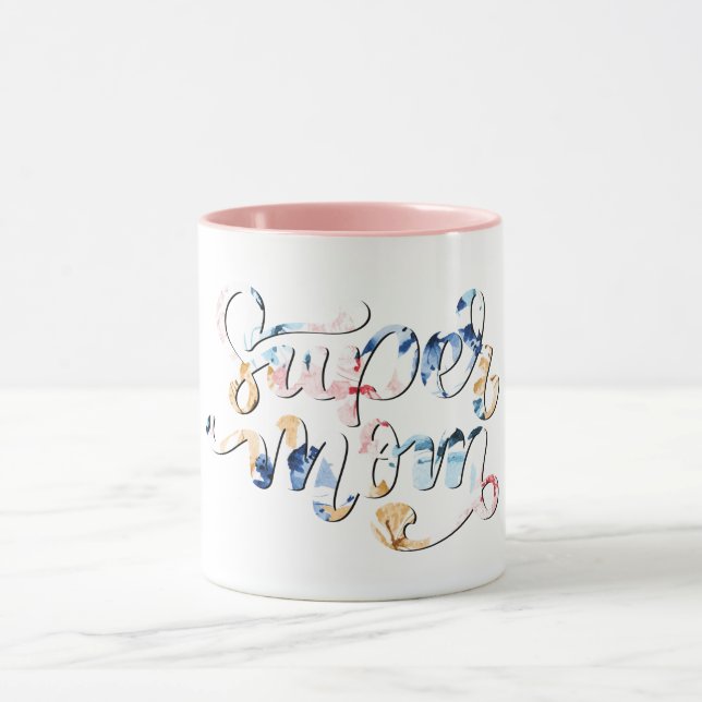 Caneca Super-mãe (Centro)
