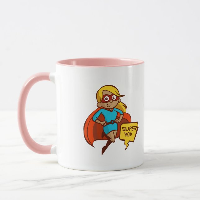 Caneca Super-mãe (Esquerda)