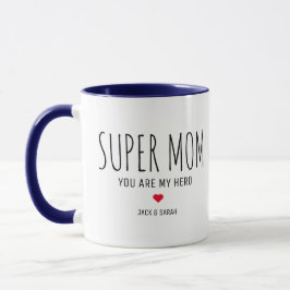 Caneca Super Mãe Café Mug