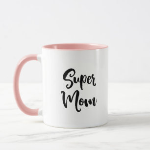Caneca Super Mãe Serif