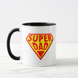 Caneca Super Pai - Dia de os pais feliz