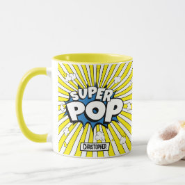 Caneca SUPER POP! Comic Book Pop Art ‘Corny’ Popcorn Pun