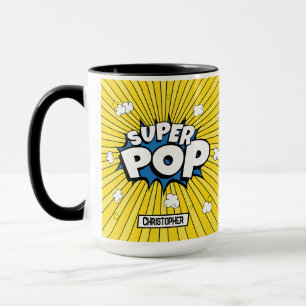 Caneca SUPER POP! Diversão Estourante de Pipoca Pun