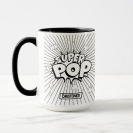 Caneca SUPER POP! Fun D.I.Y. for Kids Personalized Dad