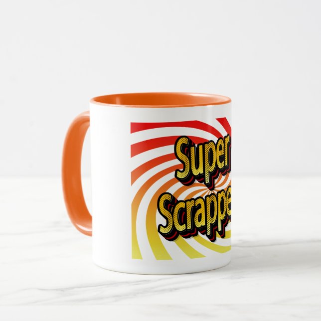 Caneca "Super Scrapper" (Frente Esquerda)
