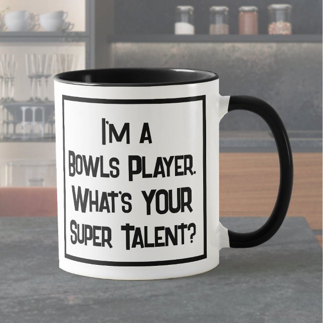Caneca Super Talento Do Jogador De Bolinhos. Mug De Café  (Criador carregado)