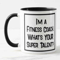 Super Talento do treinador malhação. Mug De Café D