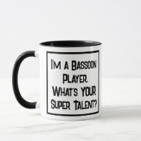 Super Talento Jogador Basson. Dois Bassonistas de