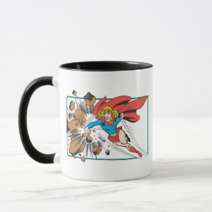 Caneca Supergirl Destroys Boulder