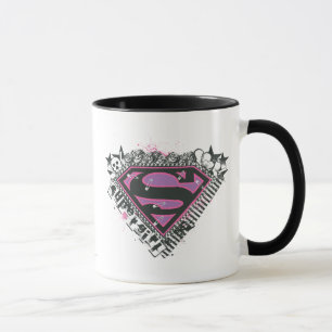 Caneca Supergirl fixa o logotipo