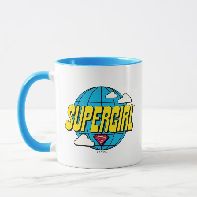 Caneca Supergirl Gráfico Pop Global (Esquerda)