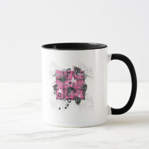 Caneca Supergirl Pink Splatter Square