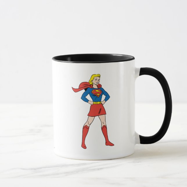 Caneca Supergirl Pose 7 (Direita)