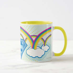 Caneca Supergirl Rainbow Pattern