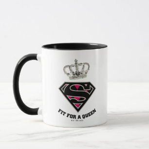 Caneca Supergirl S-Shield "Ajustado Por Uma Rainha"