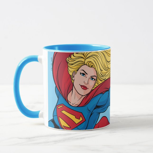 Caneca Supergirl Stance Adorável (Esquerda)