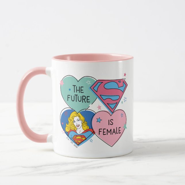 Caneca Supergirl "The Future Is Female" (Esquerda)