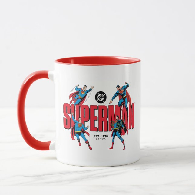 Caneca Superman Legends Forever Graphic (Esquerda)