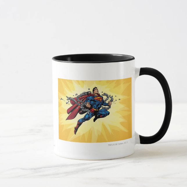Caneca Superman quebra correntes (Direita)