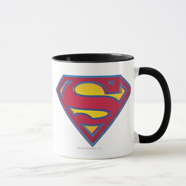 Caneca Superman S-Shield | Logotipo ponto (Direita)