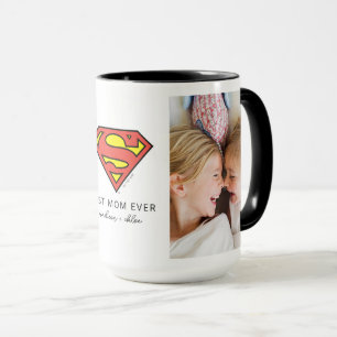 Caneca Superman S-Shield Melhor Foto da Mãe