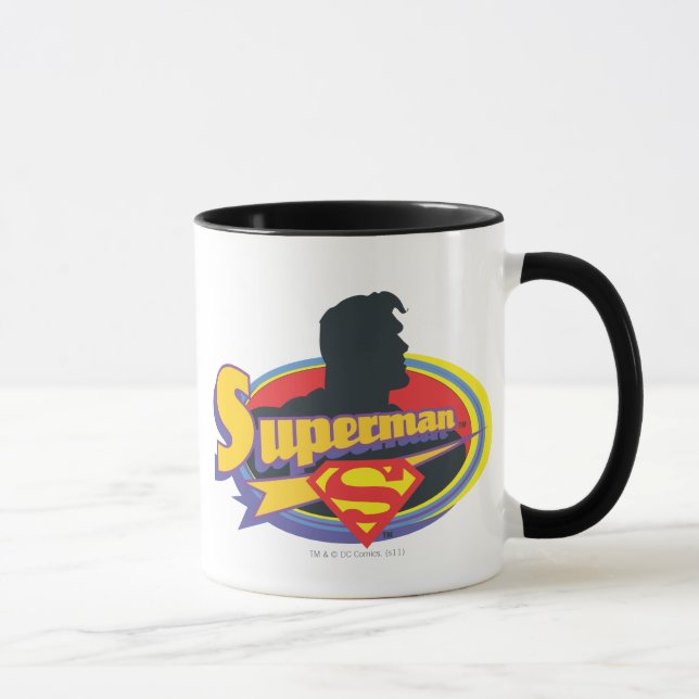 Caneca Superman Silhouette (Direita)