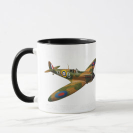 Caneca Supermarine Spitfire | WW2 Plane