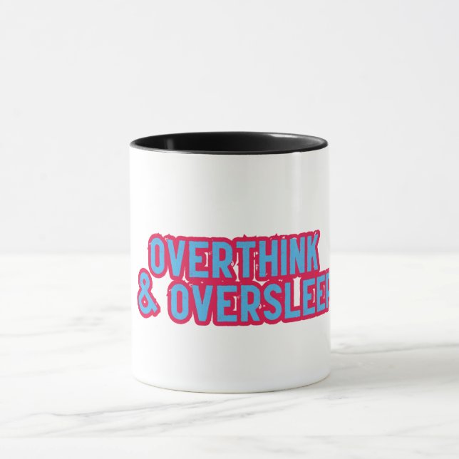 Caneca Superpensar e Dormir Demais Engraçado (Centro)