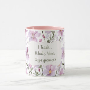 Caneca Superpoder do Professor – Presente Inspirador