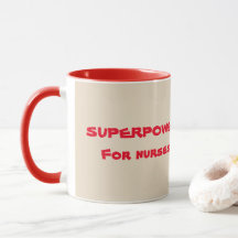 Superpotência para enfermeiras Coffee Whale Mug