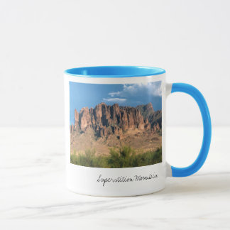 Caneca superstitionmtns, montanha da superstição