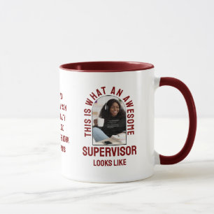 Caneca SUPERVISOR INCRÍVEL PARECE A FOTO DE Cooperativa D