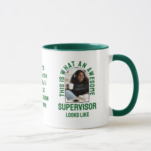 CANECA SUPERVISOR INCRÍVEL PARECE-SE COM O FUNCIONÁRIO CO