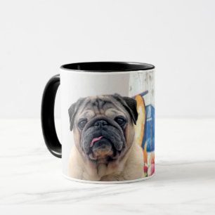 Caneca Surf Pug