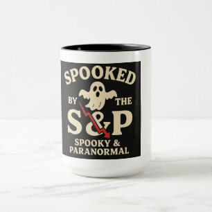 Caneca Surgido pela S&P Funny Trader Halloween Mug