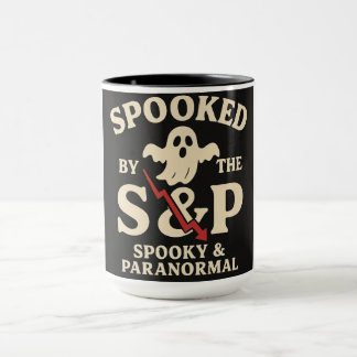 Caneca Surgido pela S&P Funny Trader Halloween Mug