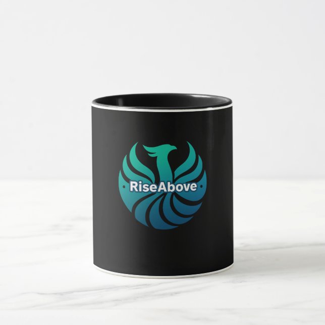 Caneca Surgir Acima - Mug De Força Da Manhã (Centro)