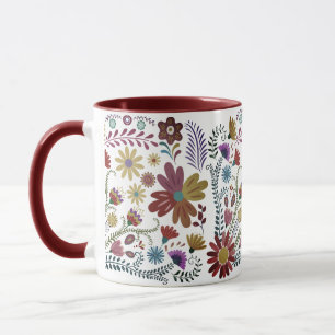 Caneca Surpresa de Flor Tropical