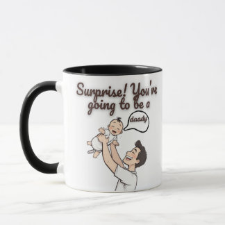 Caneca Surpresa Você Vai Ser Pai Revelação de gravidez