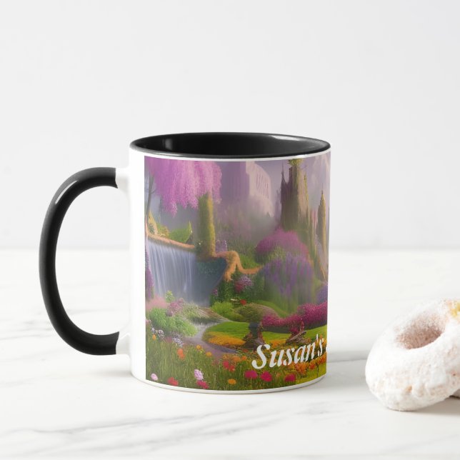Caneca Susan's Morning Tea Personalizável (Com Donut)