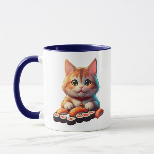 Caneca Sushi Cat (Esquerda)