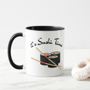 Caneca Sushi É Meu Namorados