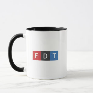 Caneca Sutil Anti-Trump FDT Anti-Maga Democratas