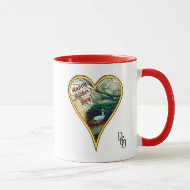 Caneca Swan dia de as mães (Direita)